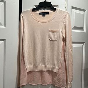 French Connection Pink Sweater, Size Small